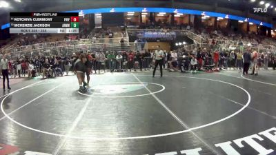 235 lbs Semifinal - Rotchiva Clermont, Freedom vs Mckenzie Jackson, Armwood