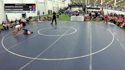 155 lbs Samantha Graciano, Arkansas Red vs Isabella Sagastume, Utah