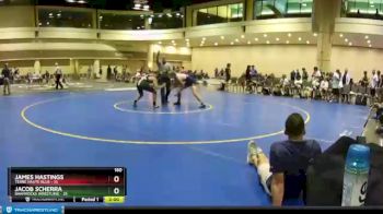 160 lbs Round 2 (10 Team) - Jacob Scherra, Shamrocks Wrestling vs James Hastings, Terre Haute Blue