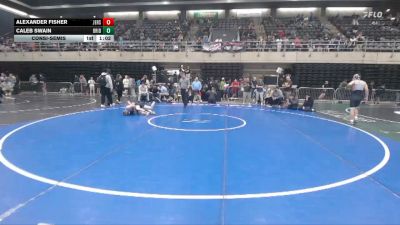 90 lbs Consolation - Alexander Fisher, Jersey Shore vs Caleb Swain, Bridgeville