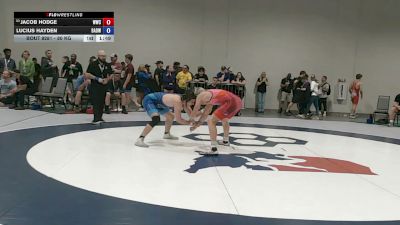 80 kg Cons. Sub-rd Of 32 - Jacob Hodge, WOW Wrestling Club vs Lucius Hayden, Bay Area Dragons Wrestling Center