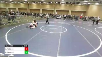 170 lbs Round Of 32 - Aiden Platte, Fight Syndicate vs Noah Salas, Edge WC