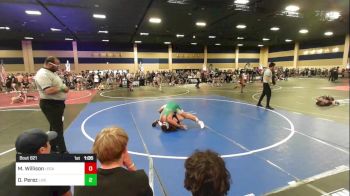 130 lbs Quarterfinal - Montgomery Willison, Legacy WC vs Damien Perez, Live Training