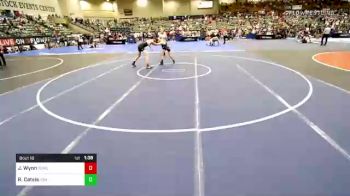 145 lbs Round Of 32 - Josiah Wynn, Salem Elite Mat Club vs Raiden Catsis, USA Gold