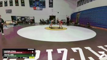 113 lbs Semifinal - Zayden Stahl, North Big Horn Rams Wrestling vs Tayce Lake, Camel Kids Wrestling