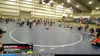 49 lbs Quarters & Wb (16 Team) - TRISTAN BOHANNON, West Coast Riders vs Jayna Whitford, Westlake