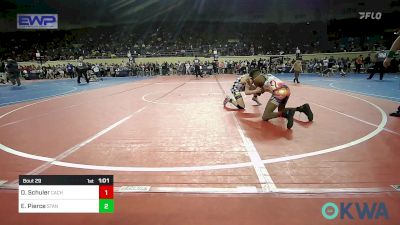 105 lbs Round Of 16 - Dion Schuler, Cache Wrestling Club vs Easton Pierce, Standfast