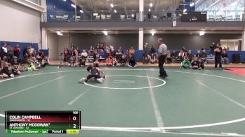 100 lbs Round 4 (6 Team) - Anthony McGowan*, St. Edward vs Colin Campbell, Wadsworth