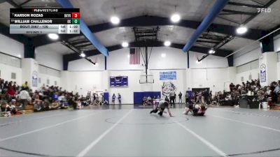 126 lbs Round 2 - Karson Rozas, Rayne vs William Challenor, Ocean Springs