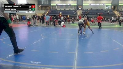 285 lbs Semifinal - Zackery Chapman, Lindsey Wilson (Ky.) vs Bryce Dadey, The Citadel