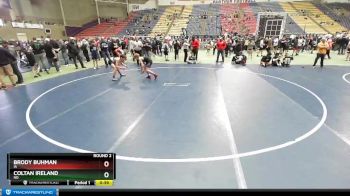 113-118 lbs Round 2 - Brody Buhman, IA vs Coltan Ireland, ND