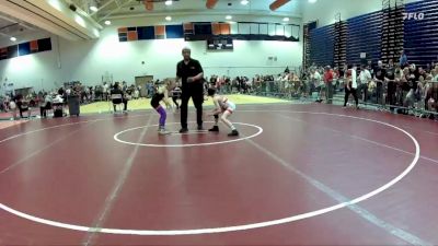 63 lbs Round 2 - Matthew Parlatore, NOVA Wrestling Club vs Sylvia Brillhart, Reaper Wrestling Club