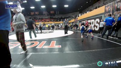 40 lbs Semifinal - Grayson Mortimer, Lions Wrestling Academy vs Henry Garner, Bridge Creek Youth Wrestling