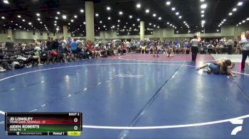 138 lbs Round 1 (4 Team) - JD Longley, Young Guns- Nashville vs Aiden Roberts, Stars WC