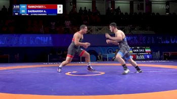 110 kg 1/2 Final - Ivan Yankovskyi, Ukraine vs Aliasghar Dadbakhsh, Iran
