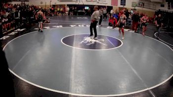 121 lbs Champ. Round 1 - Drew Gilarno, Commodore Perry Hs vs Bentley Guyett, West Shamokin Hs