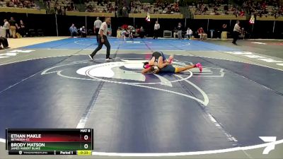 113-4A/3A Cons. Round 2 - Brody Matson, James Hubert Blake vs Ethan Makle, Bethesda-CC