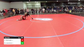 170 lbs Consi Of 64 #2 - Zachary-Daniel McKnight, GA vs Noah Lawrence, VA