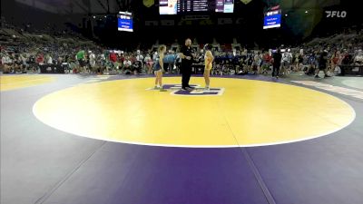 130 lbs Rnd Of 32 - Brooklyn Perez, AZ vs Reese Adams, NY