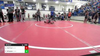 55-58 lbs Rr Rnd 2 - Lincoln VanTuyl, R.A.W. vs Charles Wheeler, Locust Grove Youth Wrestling