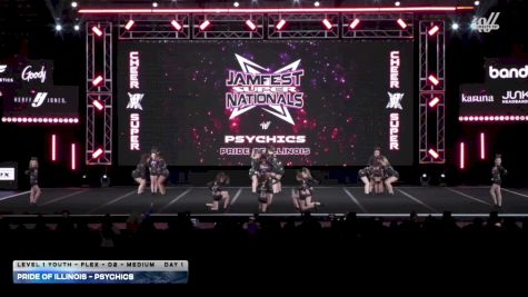 Pride of Illinois - PSYCHICS [2026 L1 Youth - Flex - D2 - Medium DAY 1] 2026 JAMfest Cheer Super Nationals