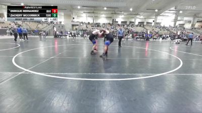 260 lbs Cons. Semi - Zackery Mccormick, Warren Co Wrestling vs Enrique Hernandez, Warren Co Wrestling