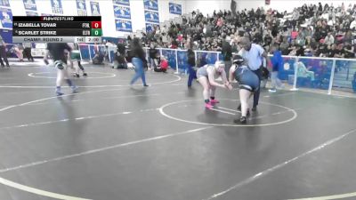 190 lbs Champ. Round 2 - Scarlet Strike, El Toro vs Izabella Tovar, Foothill (Santa Ana)