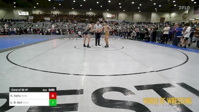 108 lbs Consi Of 32 #1 - Eddie Rieffel, RedWave Wrestling vs Diego Felix, Hyperbolic Wrestling