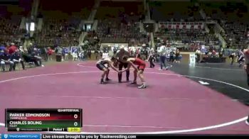 138 lbs Quarterfinal - Charles Boling, Foley vs Parker Edmondson, Thompson HS