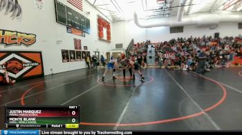155 A & B Quarterfinal - Monte Blank, Lovell Middle School vs Justin Marquez, Powell Middle School