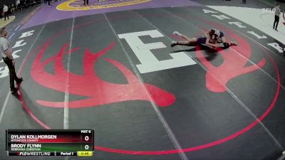 Cons. Round 1 - Dylan Kollmorgen, Hitchcock County vs Brody Flynn, Nebraska Christian