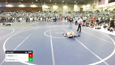 100 lbs Final - Carson Bagley, Lassen Wr Assoc vs Mateo Herrera, Chester