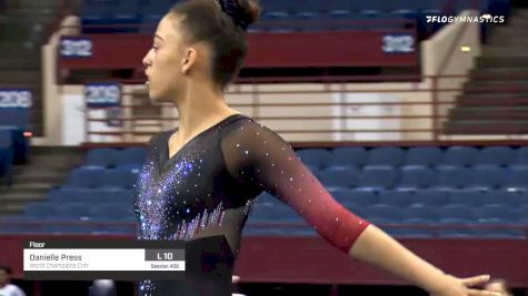 Danielle Press - Floor, World Champions Cntr - 2020 Metroplex Challenge