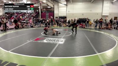 67 lbs Champ. Round 3 - Liam Wolf, Elk River Wrestling vs Matthew Huffer, Coon Rapids Mat Bandits Wrestling Club