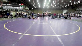 144E Quarterfinal - Silas Mccraw, McAlester vs Tyce Thompson, Piedmont