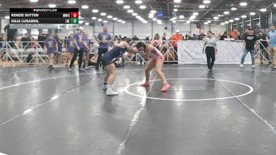 116 lbs Round 2 (3pm Friday) - Julia Lugabihl, Lady Reapers vs Kenzie Sutten, Minnesota Funky Singlets