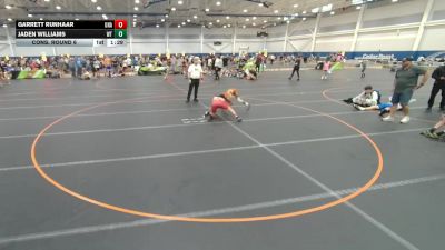 120 lbs Cons. Round 6 - Garrett Runhaar, Unattached vs Jaden Williams, Wellington