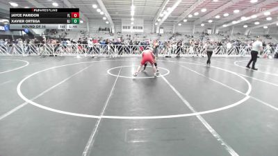 138 lbs Round Of 16 - Jayce Paridon, FL vs Xavier Ortega, NJ