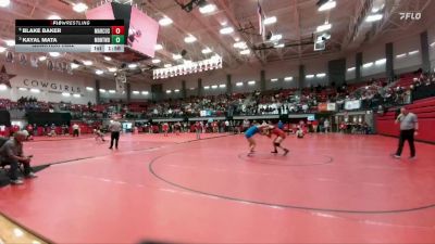 185 lbs Quarterfinal - Kayal Mata, Montwood vs Blake Baker, Lewisville Marcus