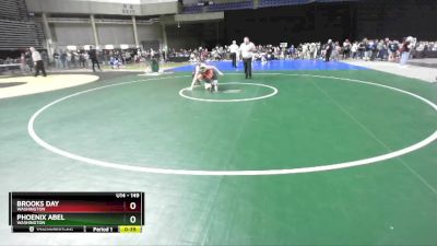 149 lbs Cons. Round 5 - Brooks Day, Washington vs Phoenix Abel, Washington