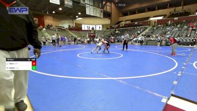 94-100 lbs Rr Rnd 1 - Lawson Tabor, North DeSoto Wrestling Academy vs Holton Madar, Panther Youth Wrestling-CPR