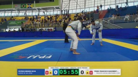 PATRICK MENDES SILVA vs PEDRO FRANCISCO NASCIMENTO SILVA 2026 FPJJ Circuito Paulista GI Etapa 3