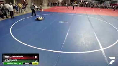 45 lbs Semis & 1st Wrestleback (8 Team) - Brantley Bendson, Staples vs Steven Ward, Hastings