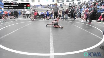 55 lbs Consolation - Bennett Roberson, Watonga Youth Wrestling vs Owen Fixico, Blackwell Wrestling Club