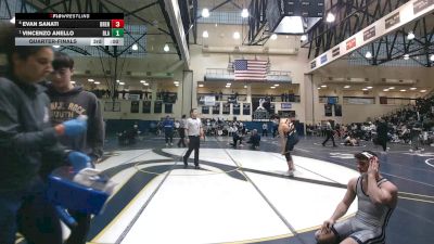 145 lbs Quarterfinal - Tyler Dekraker, Lake Highland Prep vs Lincoln Kelley, Loudoun County