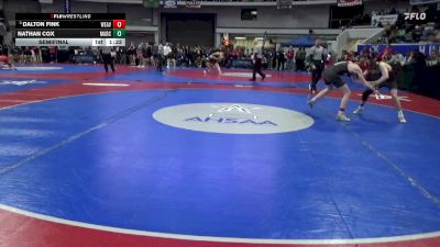 1A-4A 138 Semifinal - Dalton Fink, Weaver vs Nathan Cox, Madison County