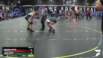 145 lbs Round 2 (8 Team) - Nathan Meyer, BadBass vs Jake Chase, 42 North