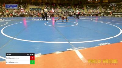 80 lbs Round Of 64 - Shion Holmes, Stl Warriors vs Chasyn Wilder, Brawlers Wrestling Club KS