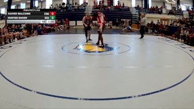 285 lbs Round 1 (16 Team) - Xavier Malcome, Stone Mountain vs Hunter Baker, Heritage-Catoosa