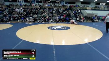 285 lbs Semifinal - Zach Hellendrung, Boyceville vs Logan Bockman, St. Croix Falls